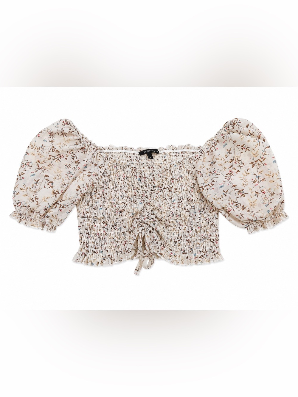 Floral off the shoulder floral top - Size medium